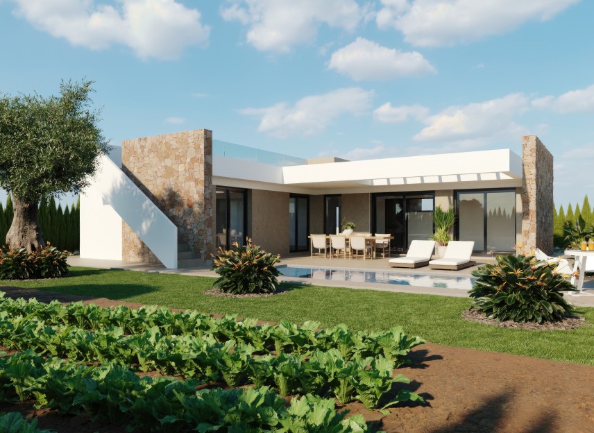 Obra nueva - Villas - Fuente-Álamo