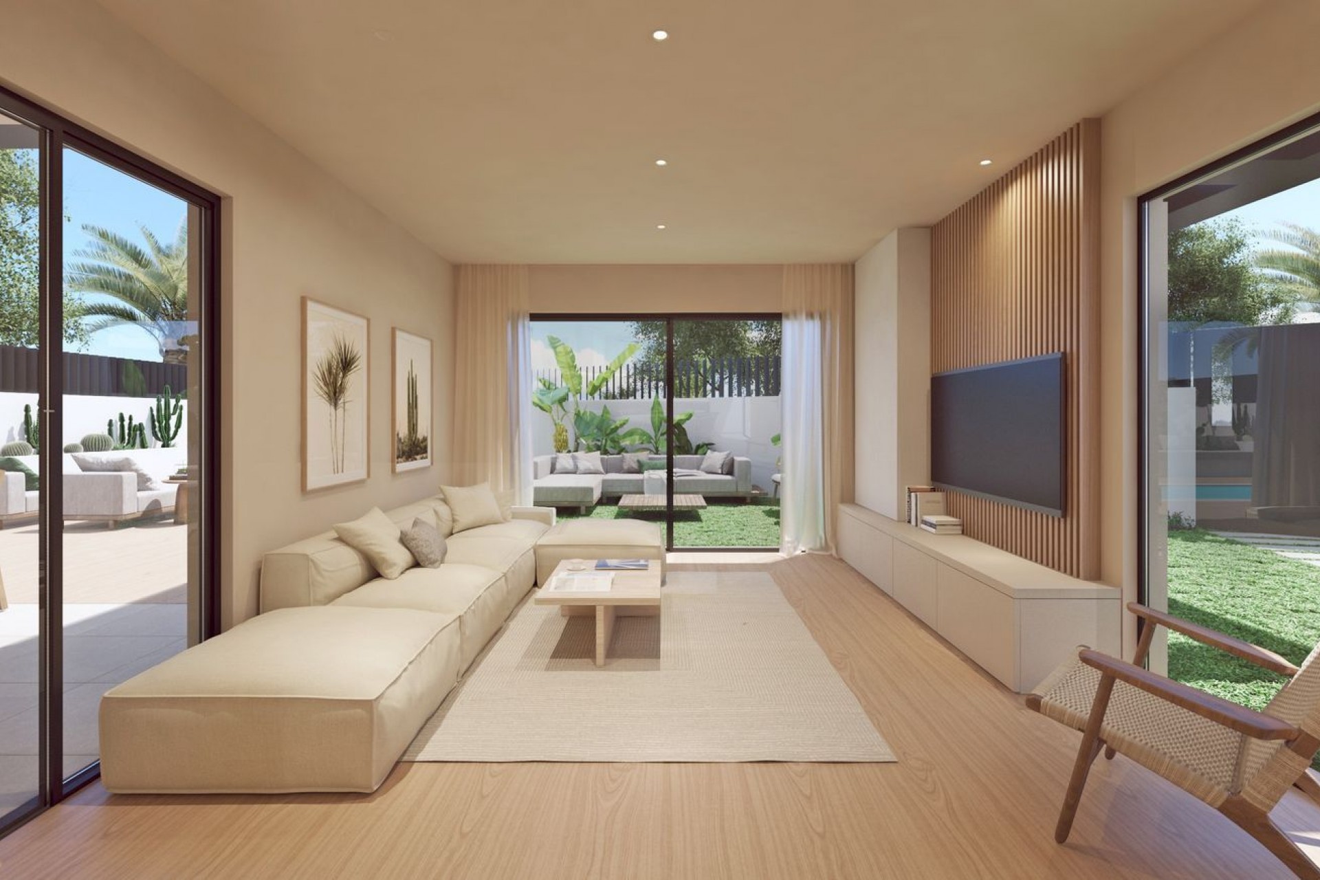 Obra nueva - Villas - Murcia - Calle Corvera Golf & Country Club s/n