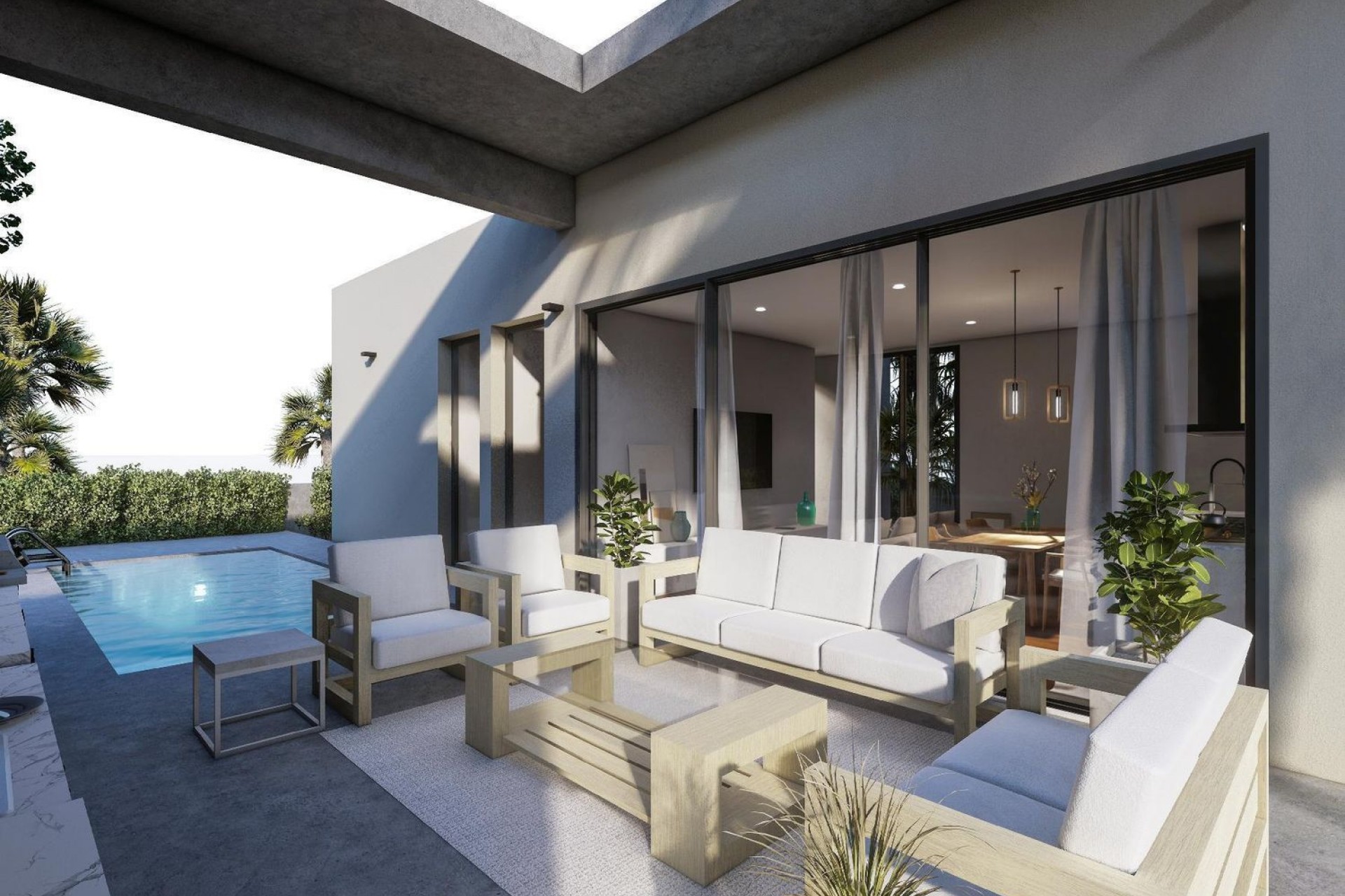 Obra nueva - Villas - Murcia - Calle Vial 1 Mosa Trajectum, 307