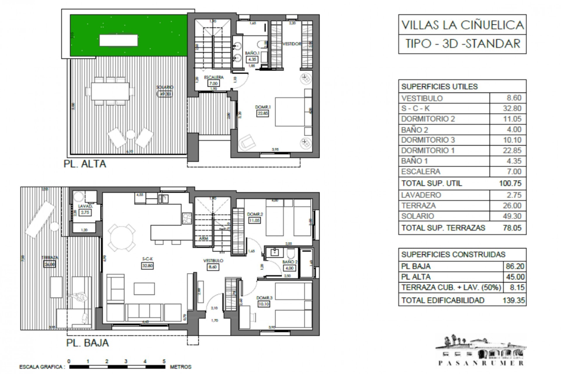 Obra nueva - Villas - Orihuela - 03189
