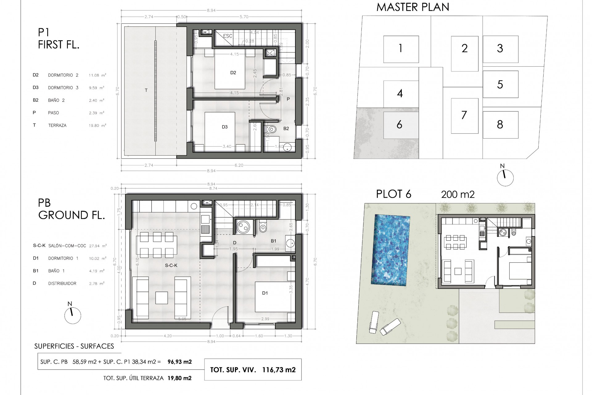 Obra nueva - Villas - Orihuela - 03189