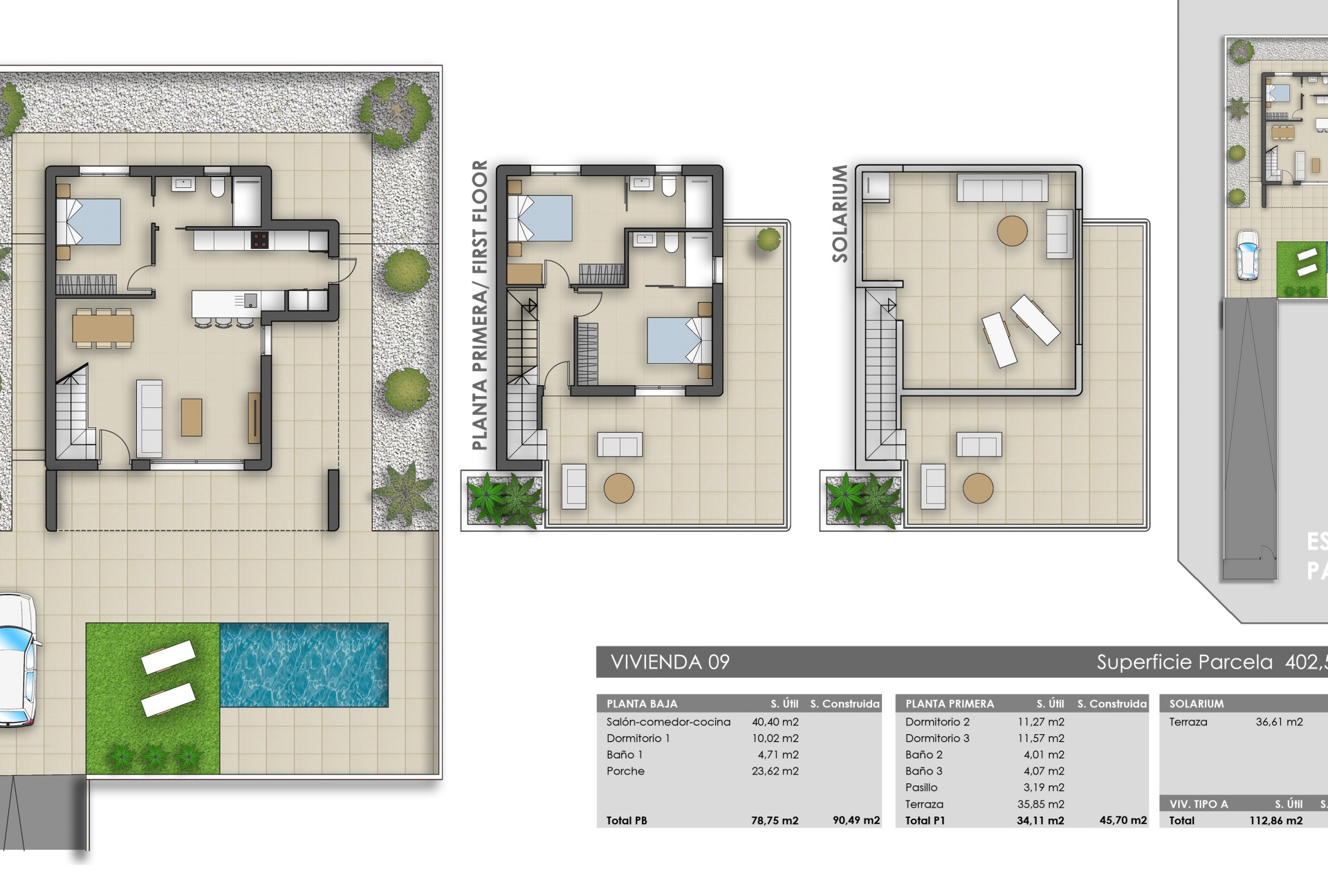 Obra nueva - Villas - Pilar de la Horadada - 03190