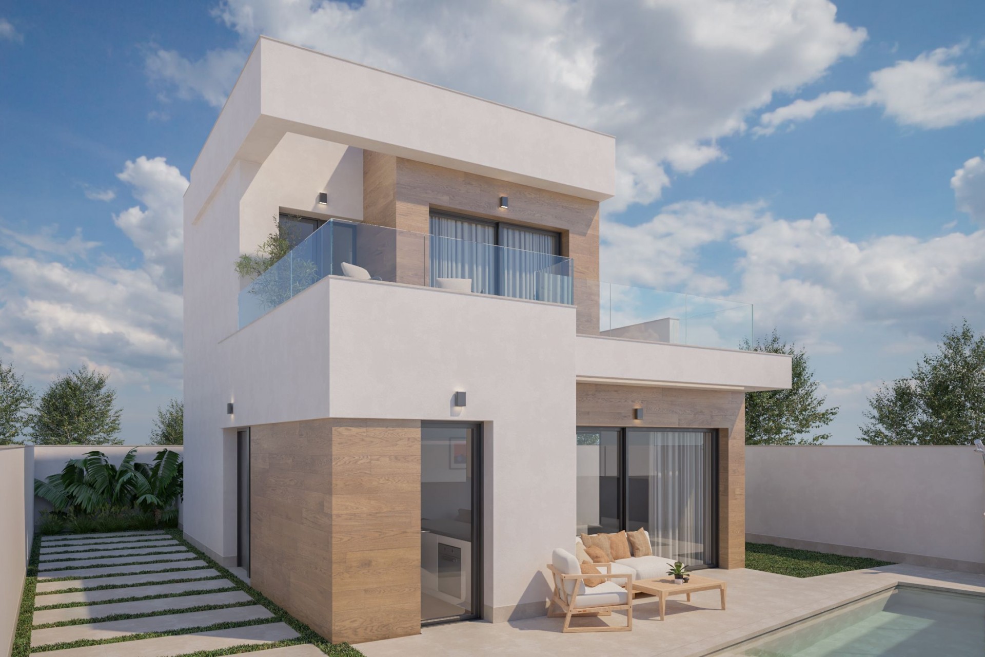 Obra nueva - Villas - Pilar de la Horadada