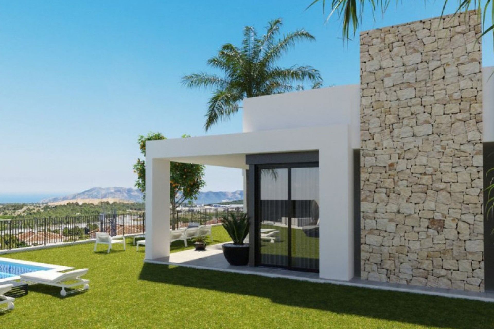 Obra nueva - Villas - Polop - Calle Mariola, 18