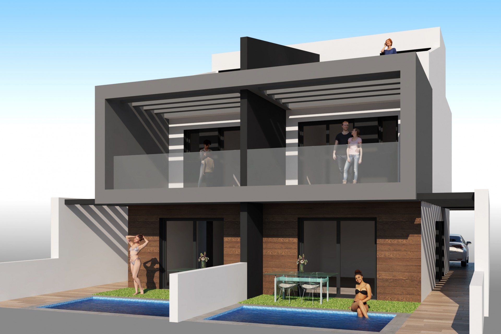 Obra nueva - Villas - San Javier