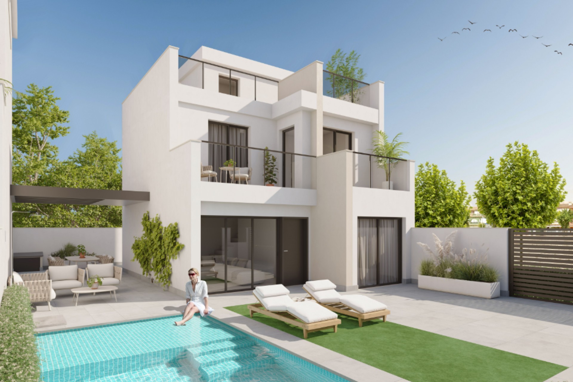 Obra nueva - Villas - San Javier