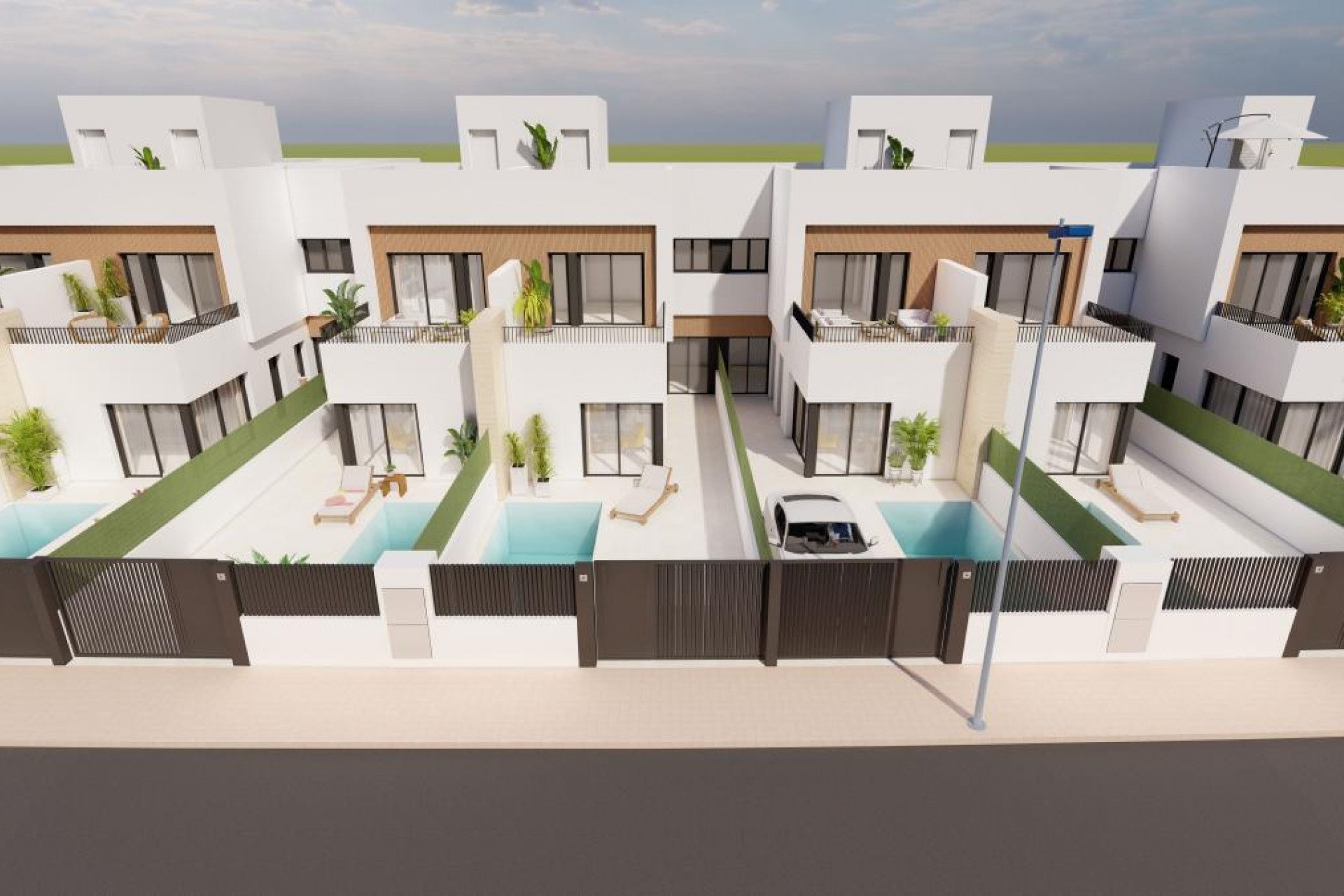 Obra nueva - Villas - Santiago de la Ribera - Santiago De La Ribera