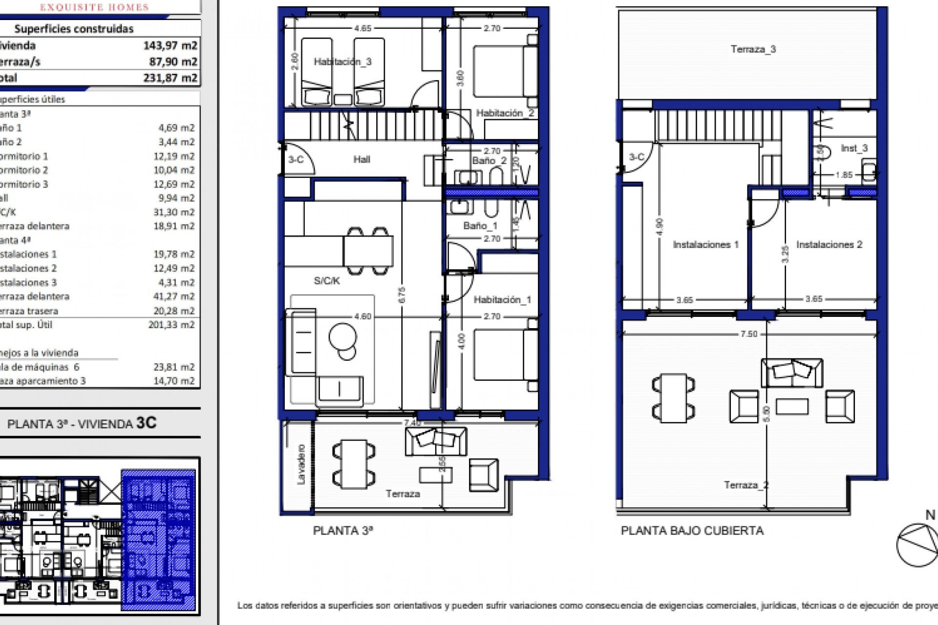 Odsprzedaż - Penthouses - La Villajoyosa / Vila Joiosa - Avenida Ciudad de Requena, 17