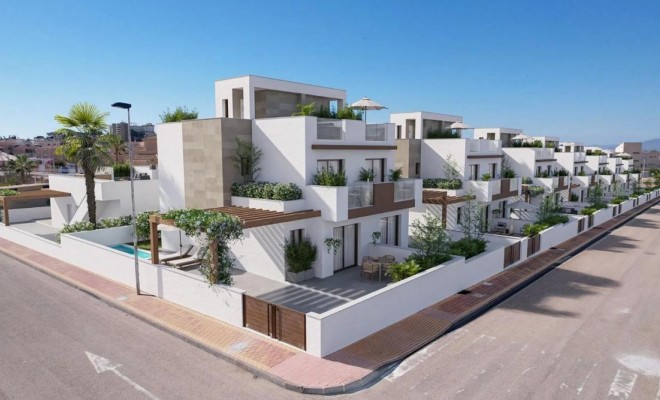 Terraced houses - New Build - Mazarrón - Mazarrón