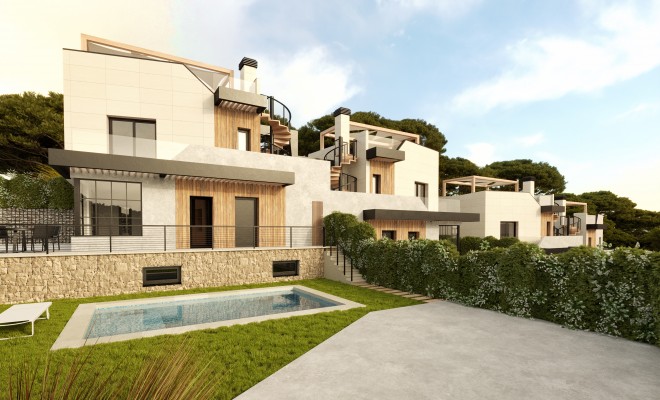 Terraced houses - Nouvelle construction - Polop - 03520