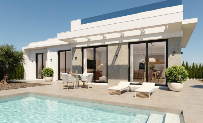 Villa - Nouvelle construction - Fuente Álamo - Hacienda Del Álamo Golf