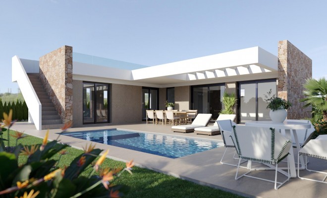 Villa - Nouvelle construction - Fuente Álamo - Hacienda del Alamo