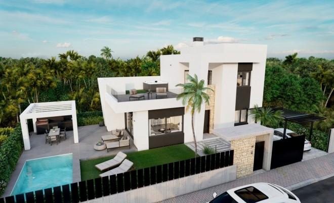 Villa - Nouvelle construction - Orihuela Costa - La Ciñuelica