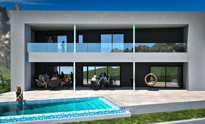 Villa - Nowy budynek - La Nucía - Panorama