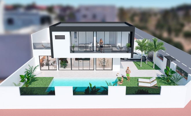 Villas - Nowy budynek - San Pedro del Pinatar - San Pedro Del Pinatar